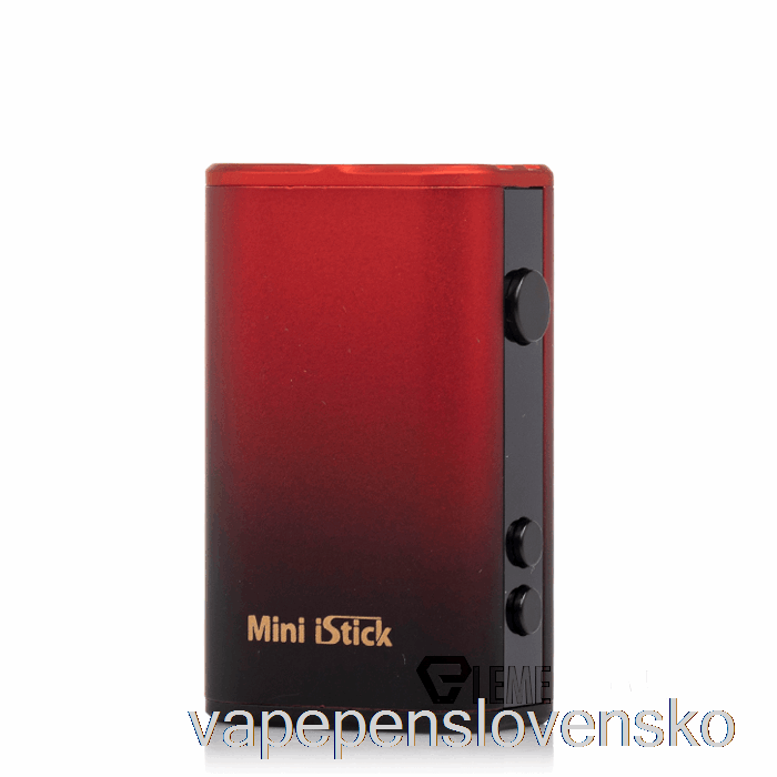 Eleaf Istick Mini 20w Box Mod červeno-čierny Gradient Vape Bez Nikotinu
